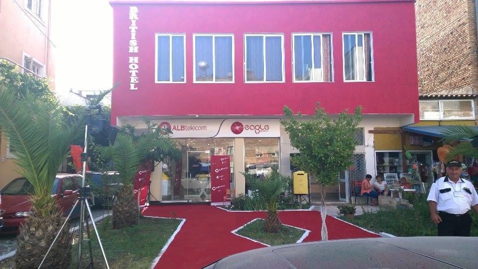 British Hotel Himare Buitenkant foto